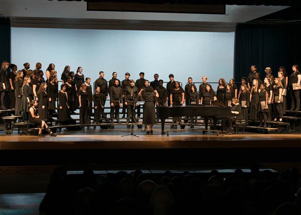 2023 All County Chorus Students Performing